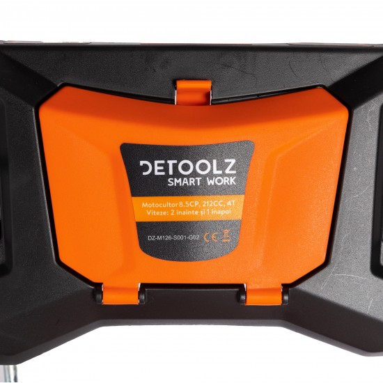 Motocultor 8.5CP, 212CC, 4T, viteze: 2 inainte+1 inapoi -